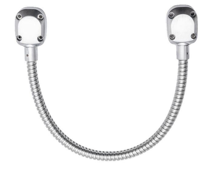 Ipari kábelátvezető, fém, belső átmérő 9,4mm, DLK-401S